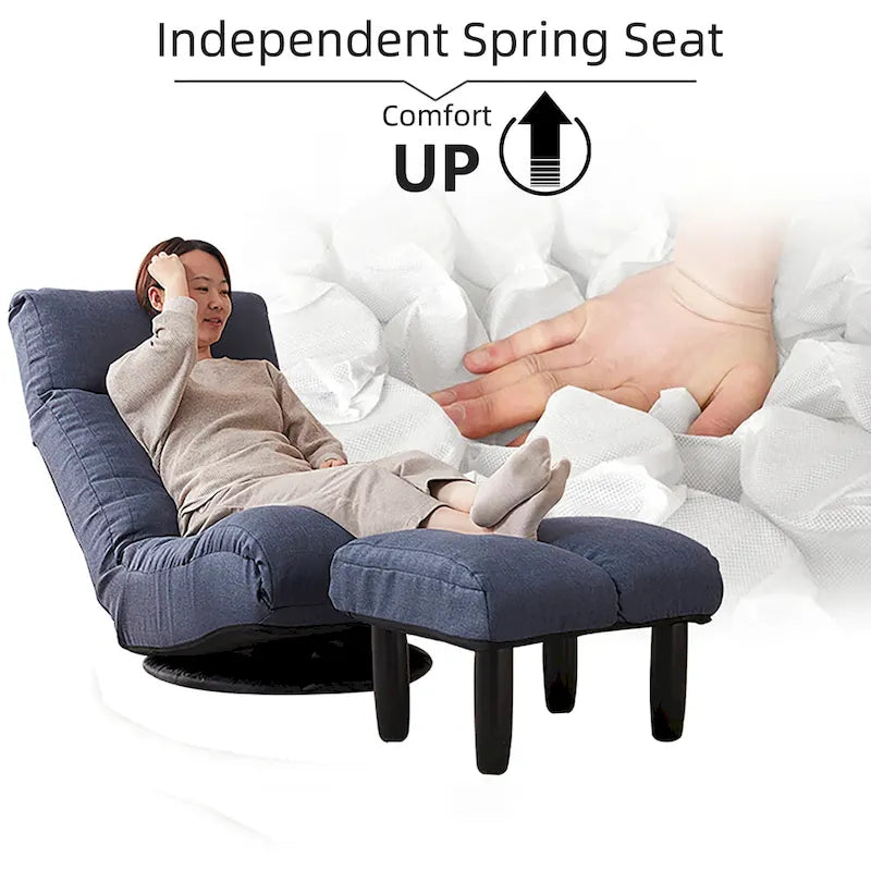 Chaise de bureau ergonomique pour enfants Navy, pivotante, réglable, pour les 3-18 ans