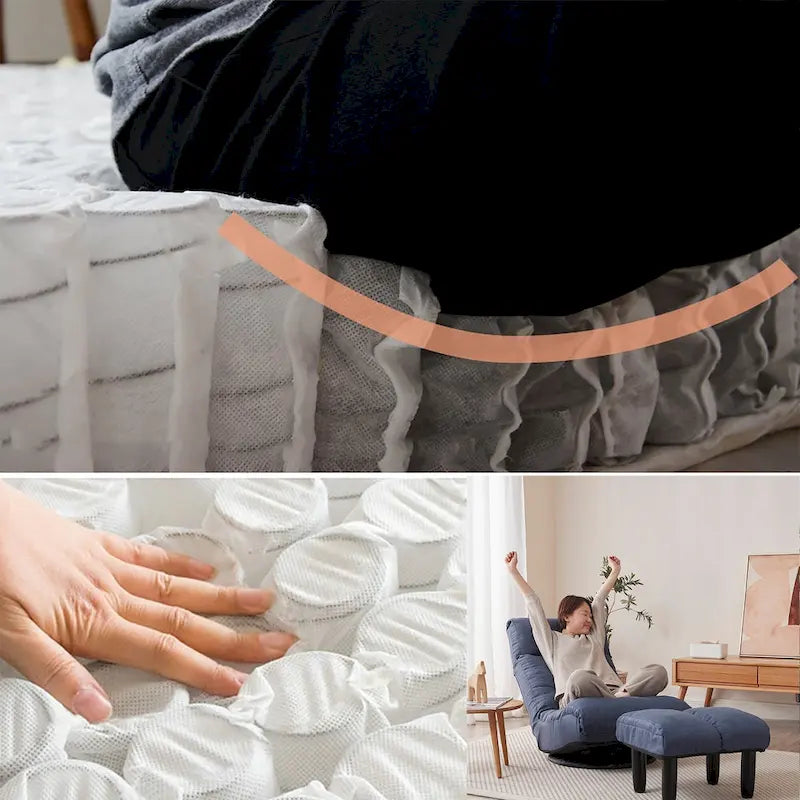 Chaise de bureau ergonomique pour enfants Navy, pivotante, réglable, pour les 3-18 ans