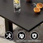 Table à manger d'extérieur extensible en aluminium gris – 4 à 6 places
