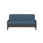 Matelas futon double en mousse à mémoire de forme au gel — Marine / Bordeaux / Vert Forêt / Aqua / Gris / Beige / Noir / Bleu, Pliable, 1 personne
