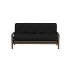 Matelas futon double en mousse à mémoire de forme au gel — Marine / Bordeaux / Vert Forêt / Aqua / Gris / Beige / Noir / Bleu, Pliable, 1 personne