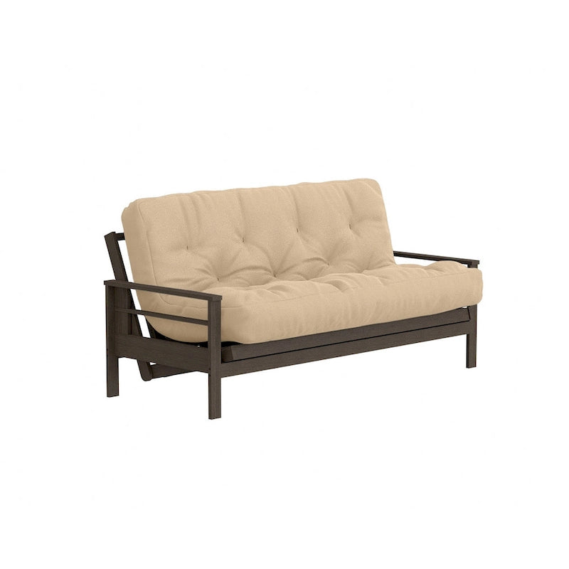 Matelas futon double en mousse à mémoire de forme au gel — Marine / Bordeaux / Vert Forêt / Aqua / Gris / Beige / Noir / Bleu, Pliable, 1 personne