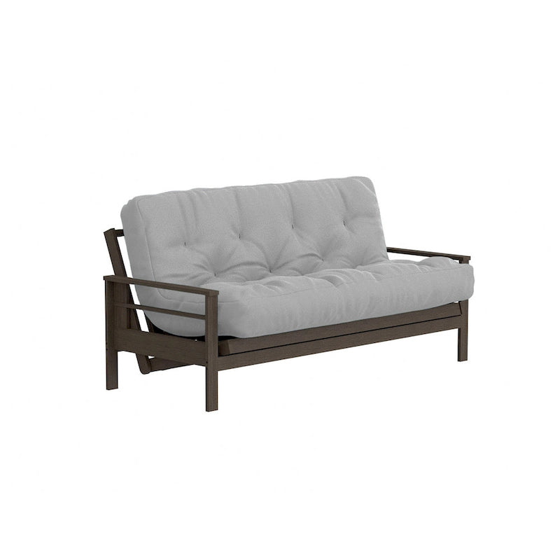 Matelas futon double en mousse à mémoire de forme au gel — Marine / Bordeaux / Vert Forêt / Aqua / Gris / Beige / Noir / Bleu, Pliable, 1 personne