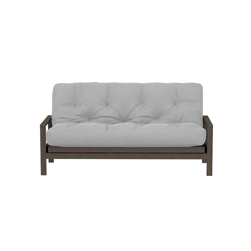 Matelas futon double en mousse à mémoire de forme au gel — Marine / Bordeaux / Vert Forêt / Aqua / Gris / Beige / Noir / Bleu, Pliable, 1 personne