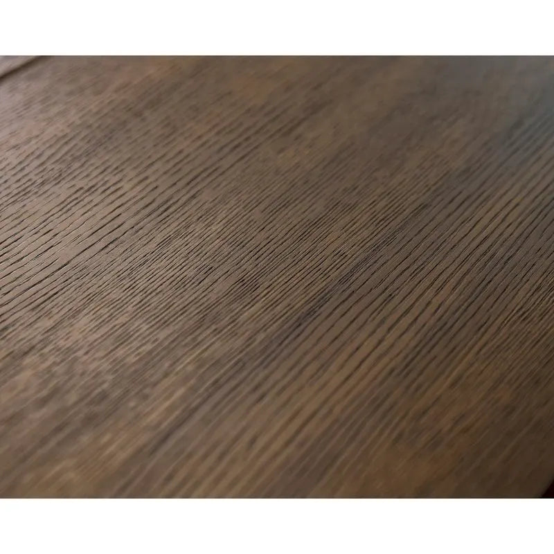 Meuble console en bois brun et blanc – Portes à motif de ficelle, assemblage par 1 personne, 3 tailles