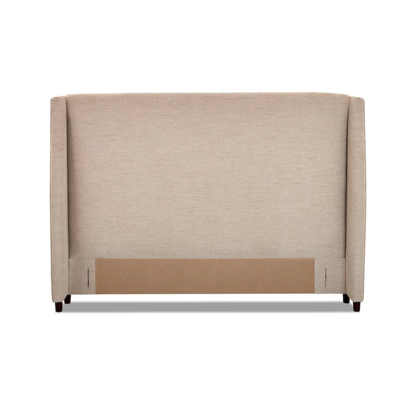 Lit rembourré crème/beige – grand lit et très grand lit, 2 personnes