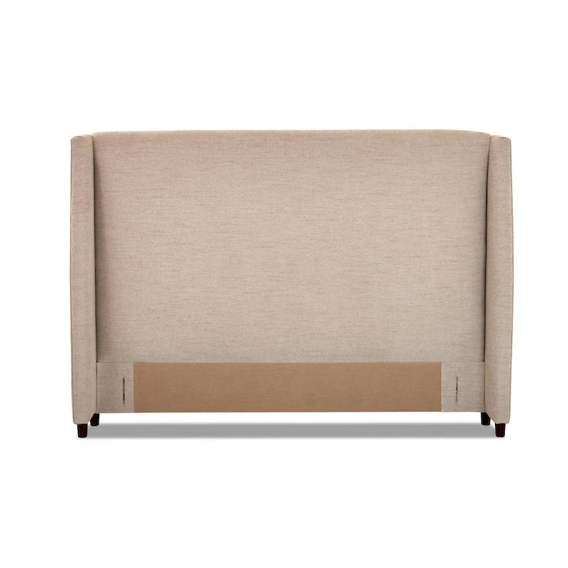 Lit rembourré crème/beige – grand lit et très grand lit, 2 personnes