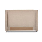 Lit rembourré crème/beige – grand lit et très grand lit, 2 personnes