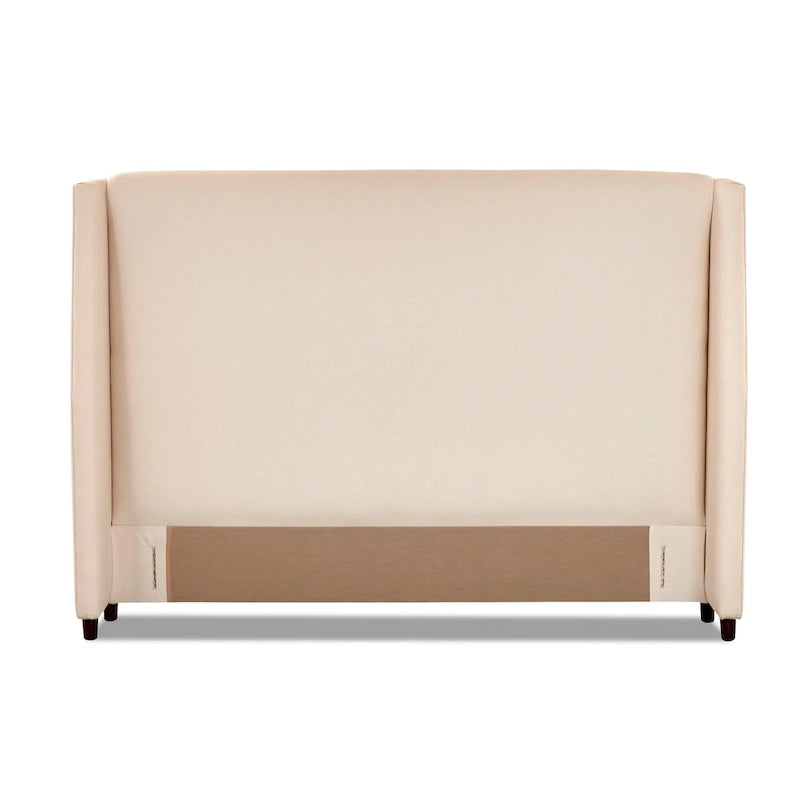 Lit rembourré crème/beige – grand lit et très grand lit, 2 personnes