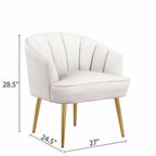 Fauteuil cylindrique en velours gris / rose / bleu / blanc, une place