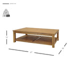 Table basse en bois d'acacia massif noir, coloris Amber / Drifted Sand / Alto
