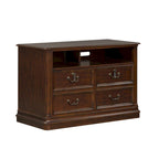 Meuble de classement latéral de direction Cognac Finish, bureau à domicile 1 personne