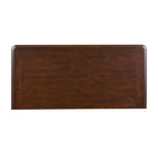 Meuble de classement latéral de direction Cognac Finish, bureau à domicile 1 personne