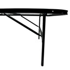 Cadre de lit plateforme Queen en acier noir, 35,5 cm de haut, pour 2 personnes