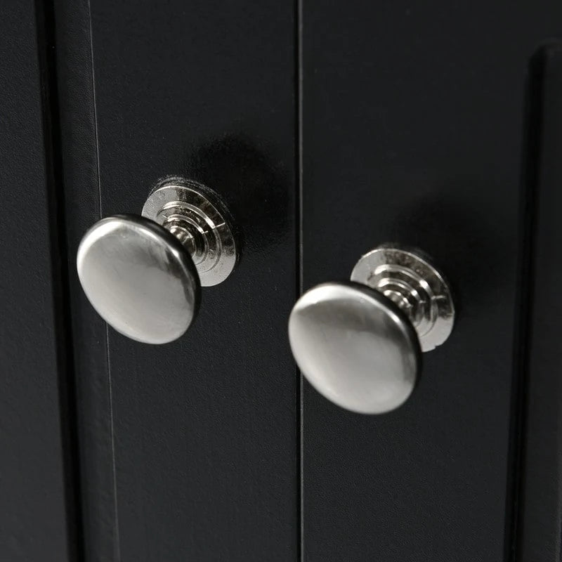 Meuble d'angle de rangement avec étagères réglables – Chêne / Blanc / Marron / Noir / Gris, Autonome, Simple