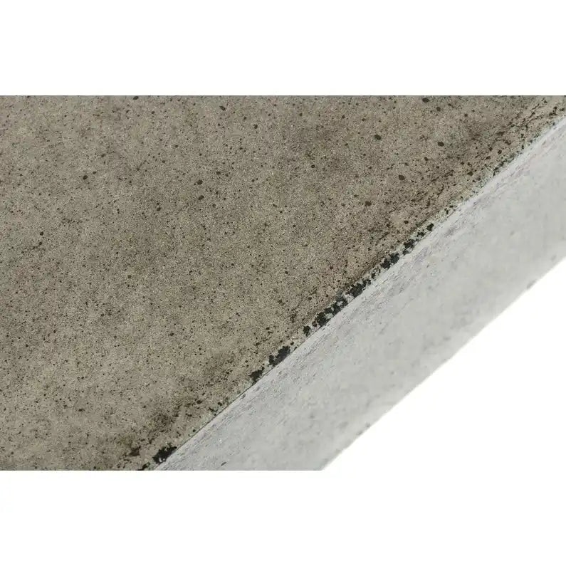 Table basse carrée en béton gris – 12H x 43L x 43P