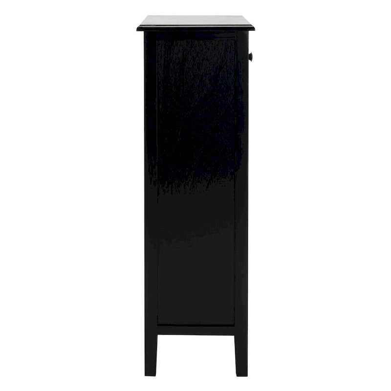 Table d'appoint vieillie avec 3 tiroirs en osier – 5 coloris – 1 personne