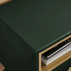 Table de chevet moderne avec tiroir, vert / bleu / rose / blanc — 1 pièce