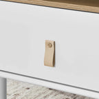 Table de chevet moderne avec tiroir, vert / bleu / rose / blanc — 1 pièce