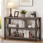 Industrial Sofa Console Table - 13.39D x 47.24W x 30H