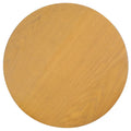 Table d'appoint en bois plaqué Chêne Naturel / Noir / Chêne Rustique / Chêne Blanc Lavé, Simple