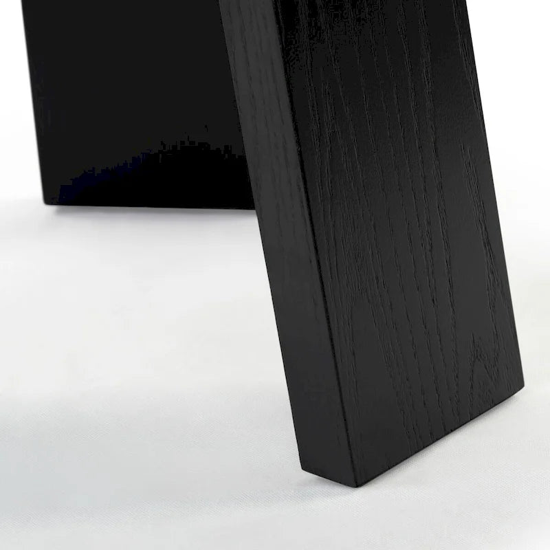 Table d'appoint en bois plaqué Chêne Naturel / Noir / Chêne Rustique / Chêne Blanc Lavé, Simple