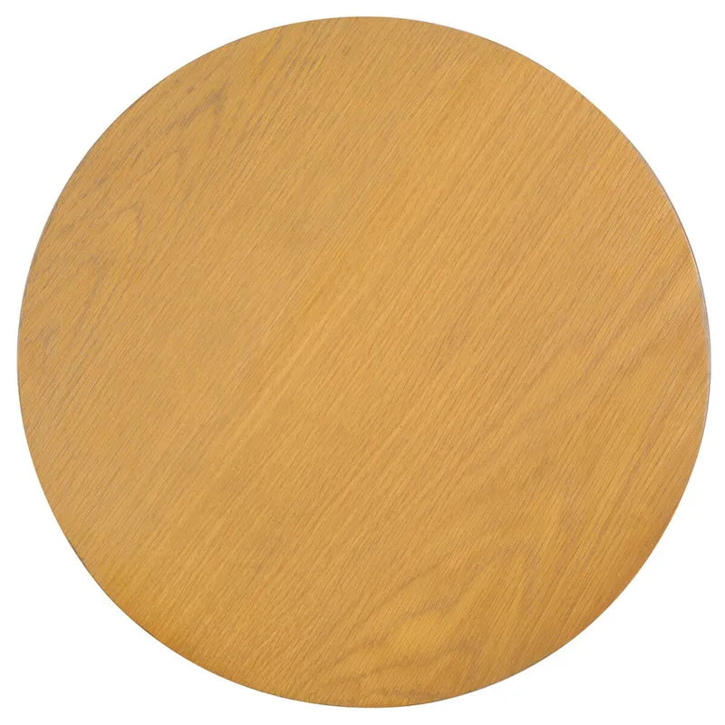 Table d'appoint en bois plaqué Chêne Naturel / Noir / Chêne Rustique / Chêne Blanc Lavé, Simple