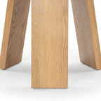 Table d'appoint en bois plaqué Chêne Naturel / Noir / Chêne Rustique / Chêne Blanc Lavé, Simple