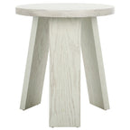 Table d'appoint en bois plaqué Chêne Naturel / Noir / Chêne Rustique / Chêne Blanc Lavé, Simple