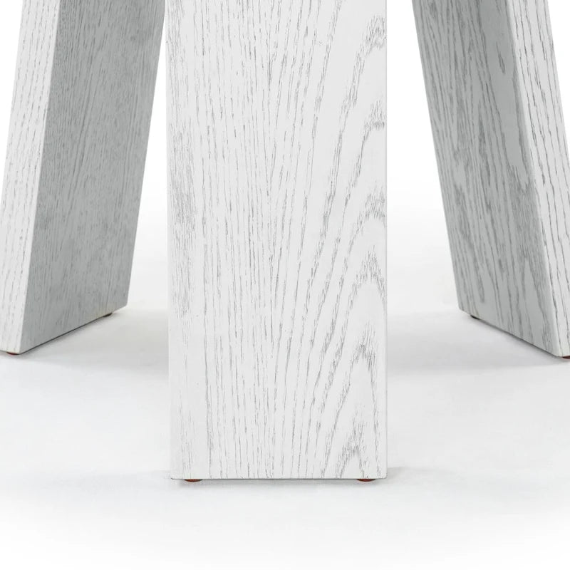 Table d'appoint en bois plaqué Chêne Naturel / Noir / Chêne Rustique / Chêne Blanc Lavé, Simple