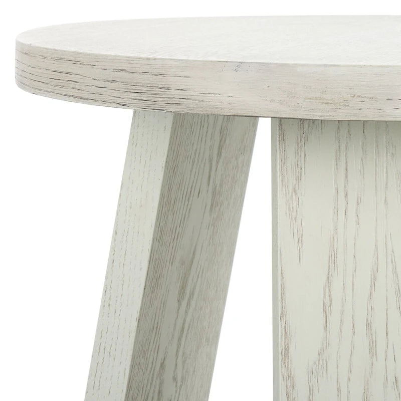 Table d'appoint en bois plaqué Chêne Naturel / Noir / Chêne Rustique / Chêne Blanc Lavé, Simple