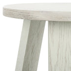 Table d'appoint en bois plaqué Chêne Naturel / Noir / Chêne Rustique / Chêne Blanc Lavé, Simple