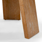 Table d'appoint en bois plaqué Chêne Naturel / Noir / Chêne Rustique / Chêne Blanc Lavé, Simple